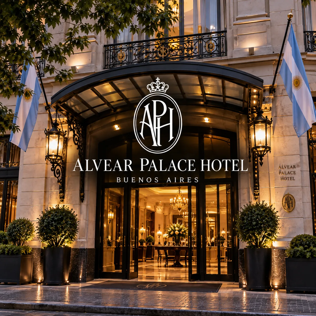 Fachada de Alvear Palace Hotel