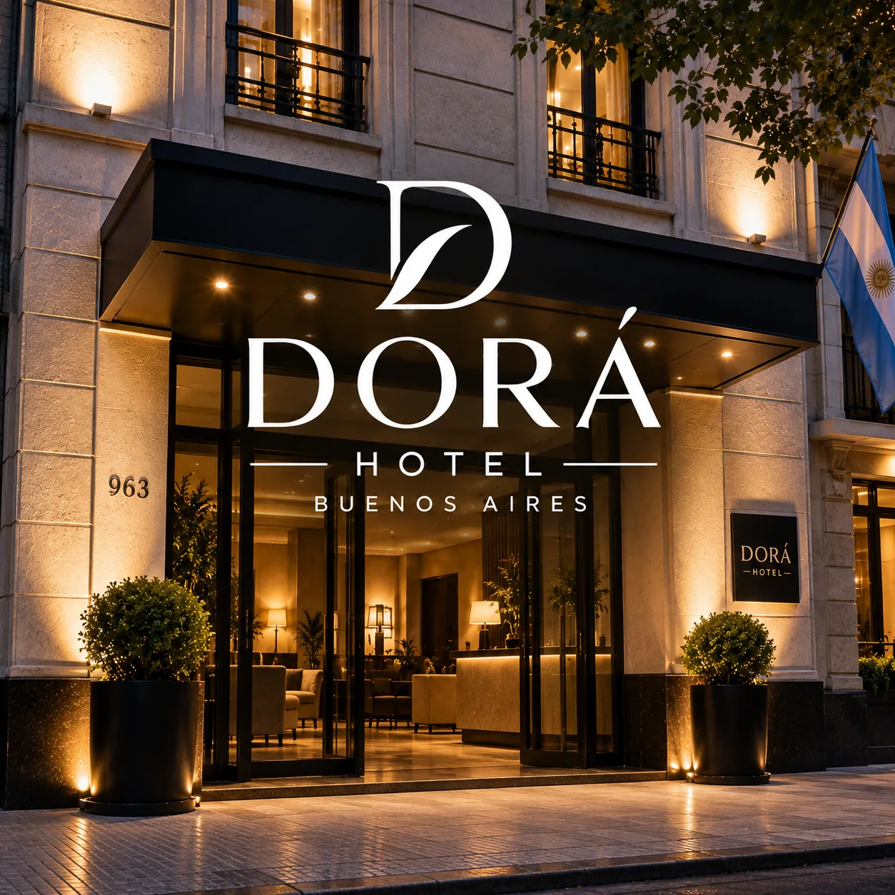 Fachada del Hotel D Ora Buenos Aires