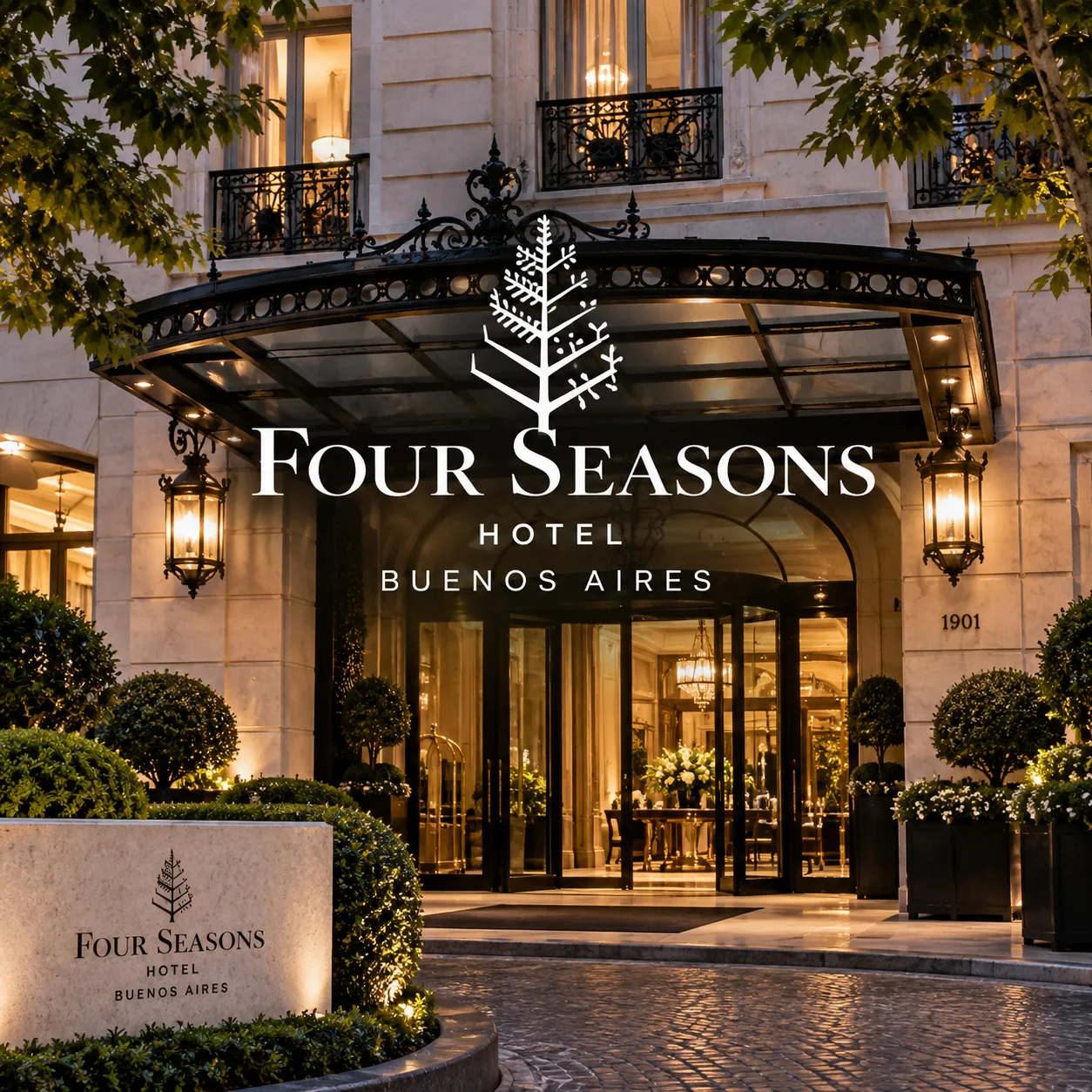 Fachada del Four Seasons Hotel Buenos Aires
