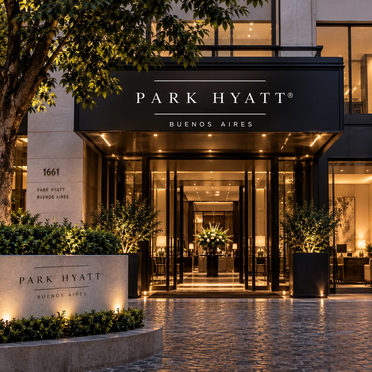 Fachada de Park Hyatt Buenos Aires