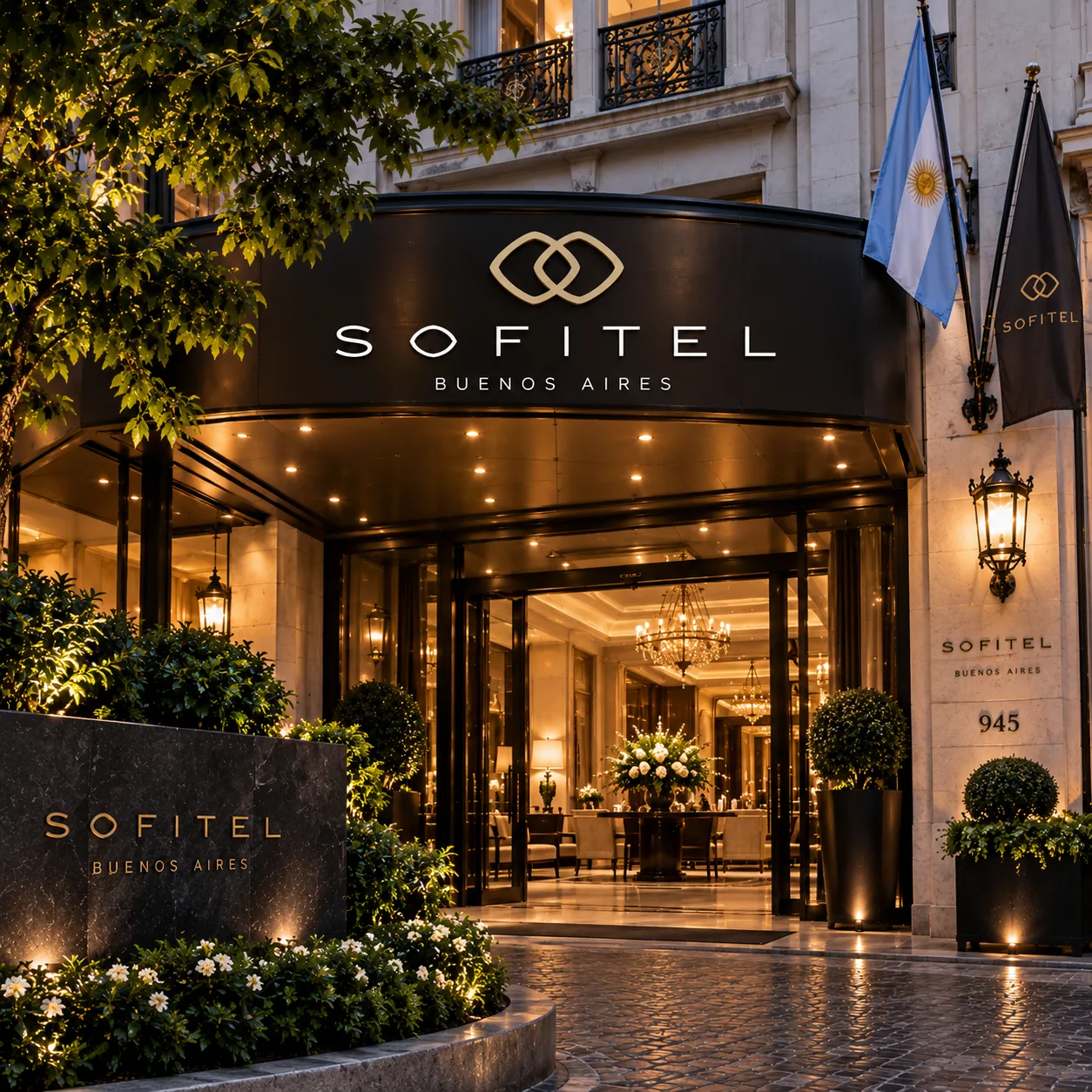 Fachada del Sofitel Buenos Aires